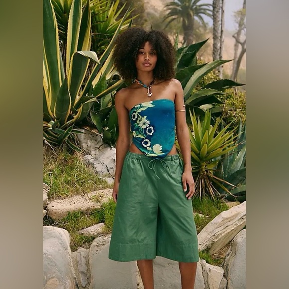 Free People Pants - Free People Menorca , slouchy Capri